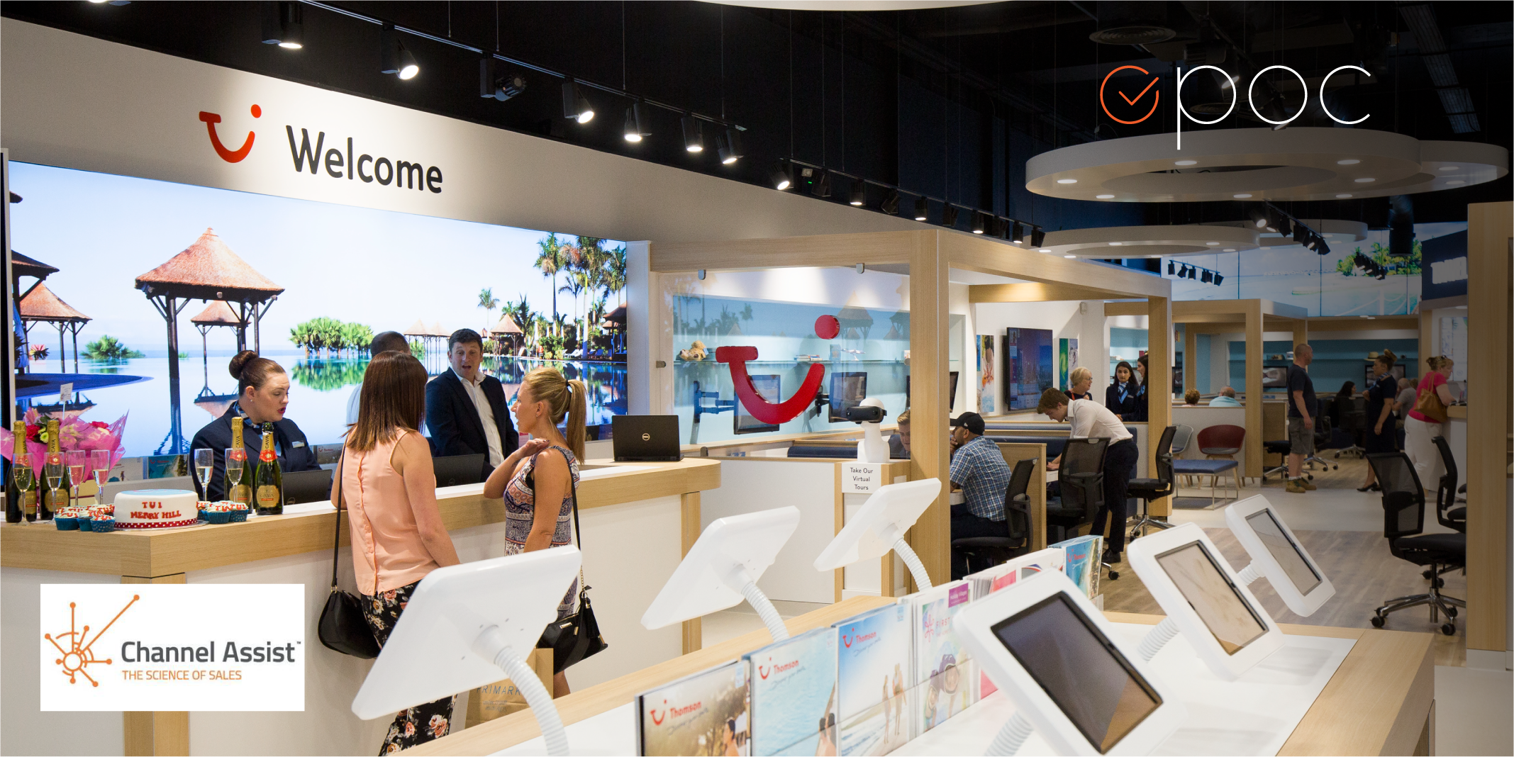 Channel Assist invest in OPOC to deliver a 700 store TUI campaign